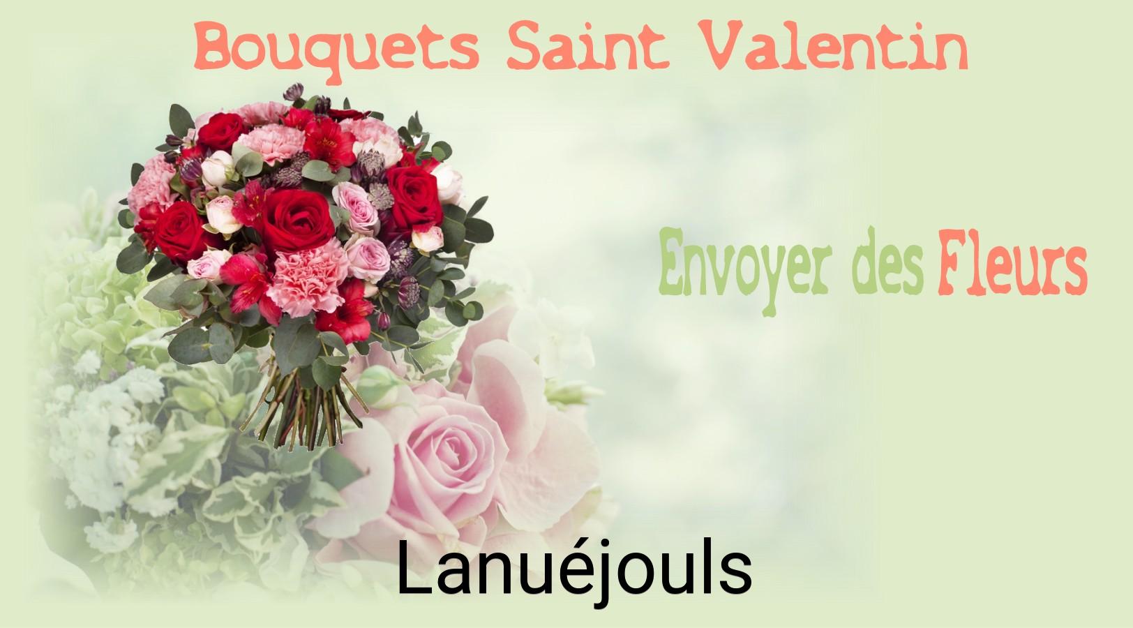 Roses de Saint-Valentin livrées à Lanuéjouls